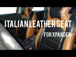 Italian Leather Seat Cover Intallation