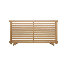 Woodtek Vinyl Cedar Color Fence Kit