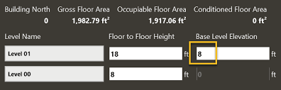 Elevations And Floor To Floor Height