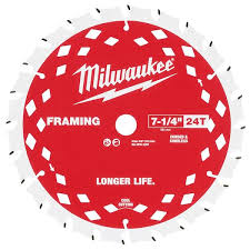 Milwaukee 7 1 4 In X 24 Tooth Carbide