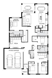 4 Bedroom House Plans C Homes