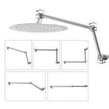 Adjustable Shower Head Extension Arm