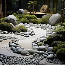 Quiet Beauty Of A Zeninspired Rock Garden