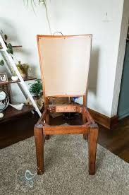 How To Upholster Wood Dining Chairs