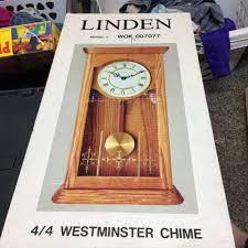 Linden Pendulum Wall Clock Westminster