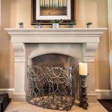 Amhurst Cast Stone Fireplace Mantels