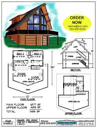 H1485a Cabin Plan Details