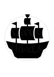 Pirate Svg Pirate Ship Digital File