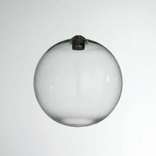 Smooth Sphere Lampshade In Pyrex Glass