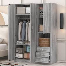 1 Armoires Wardrobes The Home Depot