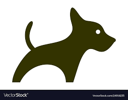 Abstract Dog Logo Icon Concept Royalty