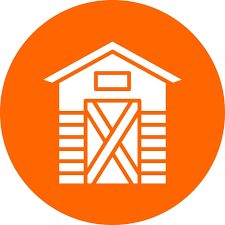 Vector Design Garden Shed Icon Style