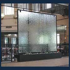 Transpa Glass Wall Fountains Size