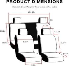 Freesoo Car Seat Cover Leather Seat