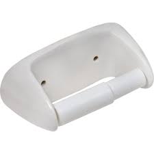 White On Toilet Roll Holder B003