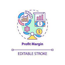 Profit Margin Concept Icon Calculating
