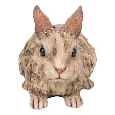 Rabbit Garden Statues Outdoor Decor