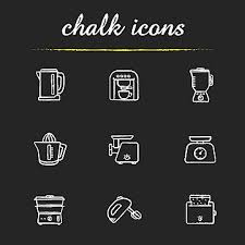 Chalk Coffee Vector Art Png Images