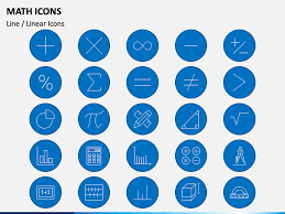 Math Icons Powerpoint Template Ppt Slides