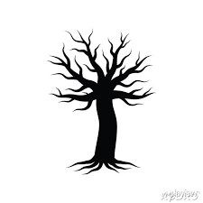 Dead Tree Icon Design Template Vector