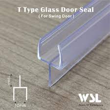 T Type Glass Door Seal 2 2 Meter 7