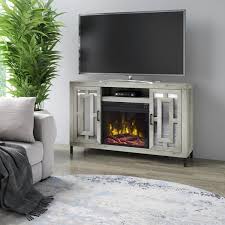 55 In Freestanding Electric Fireplace Tv Stand In Valley Pine