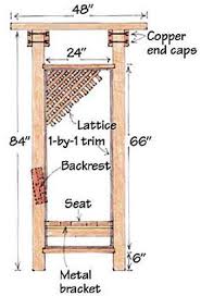 Garden Arbor Bench Project Planet Z