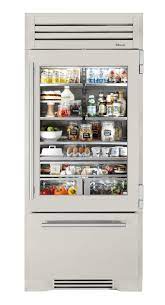 36 Glass Door Refrigerator With