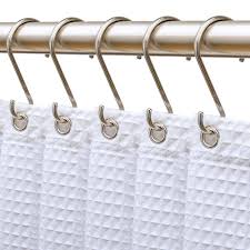 Zinc Shower Curtain Hooks Rings