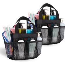 Mesh Shower Caddy Bag Portable Shower