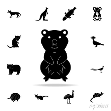 Australian Animal Silhouette Icons