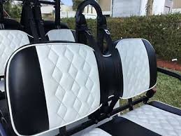 Icon Golf Cart Custom Luxury Front Rear