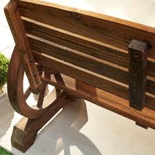 Wood Outdoor Bench Fd12690