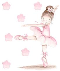 Personalised Wall Sticker Balletr
