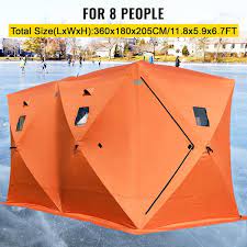 Vevor Ice Fishing Shanty 8 Person Pop