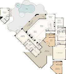 Cool Floor Plan For The Odd Shaped Lot