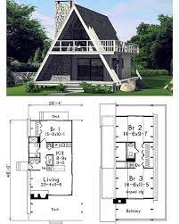 Luxury A Frame House Plan Drawings