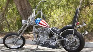 Behind The Motorcycles In Easy Rider