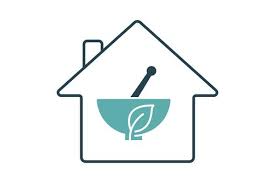 Herbal Medicine Icon Leaves In House