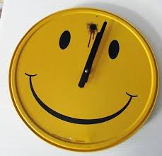 Bad Happy Smiley Face Wall Clock Smb1