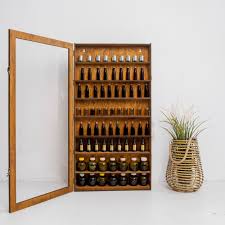 Liquor Cabinet With Glass Doors
