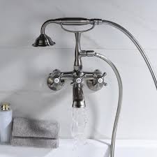 Triple Handle Claw Foot Tub Faucet