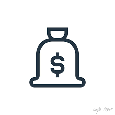 Budget Icon Thin Linear Budget Outline