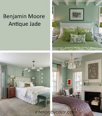 Benjamin Moore Antique Jade Interiors