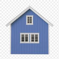 Blue Nordic Cabin Design Element