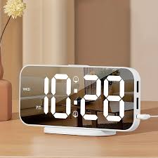 Digital Alarm Clock For Bedroom Led