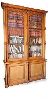 Crafts Bookcase Glazed Cabinet