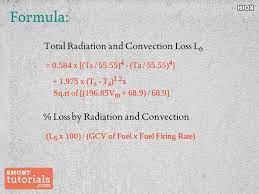 Calculate Heat Loss Due To Radiation