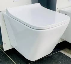 White Jaquar Ceramic Wall Hung Toilet