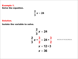 Solving Fraction Equations Media4math
